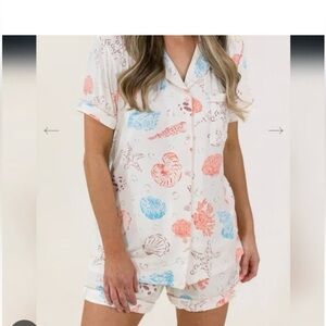 In My Sundays Seashell Pajama Set